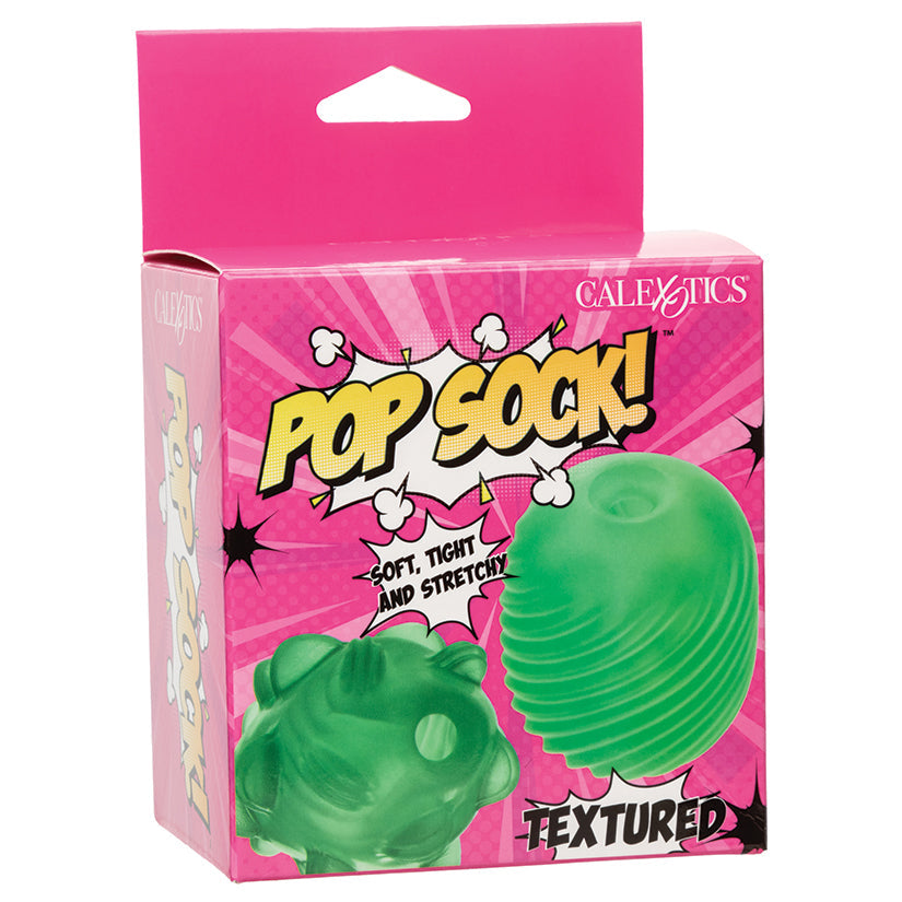 CALEXOTICS - POP SOCK TEXTURED GREEN