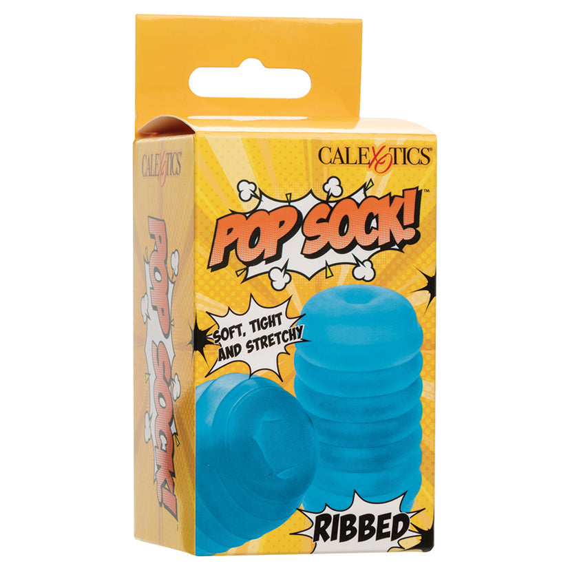 CALEXOTICS - POP SOCK RIBBED BLUE