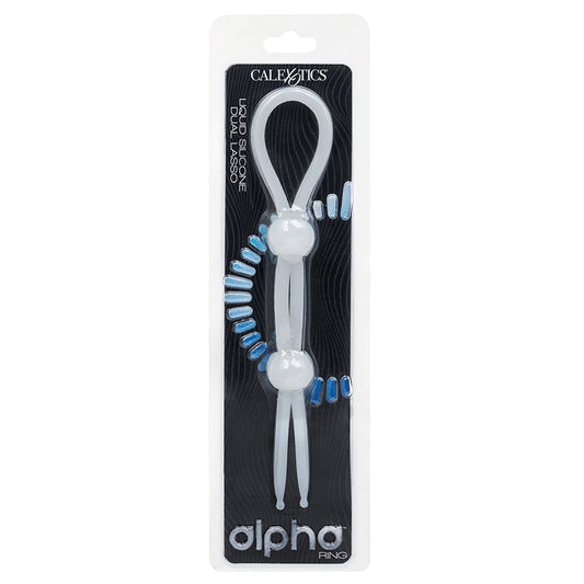 CAL EXOTICS - ALPHA LIQUID SILICONE DUAL LASSO NATURAL