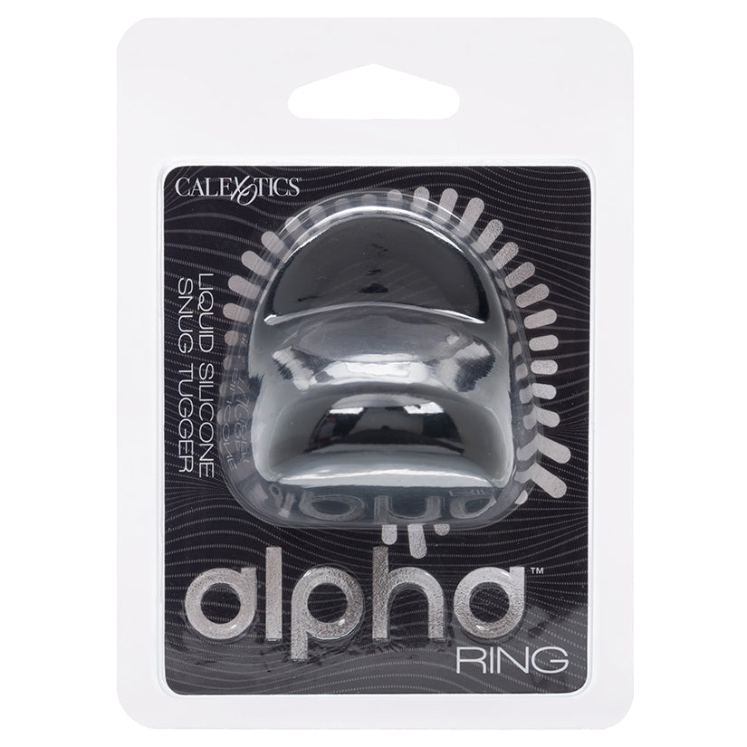 CAL EXOTICS - ALPHA LIQUID SILICONE SNUG TUGGER BLACK