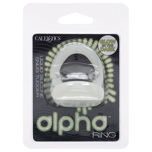 CAL EXOTICS - ALPHA LIQUID SILICONE SNUG TUGGER GLOW-IN-THE-DARK