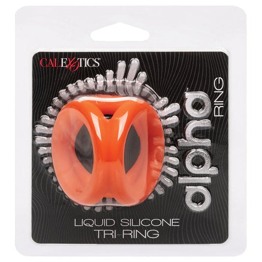 CAL EXOTICS - ALPHA LIQUID SILICONE TRI-RING