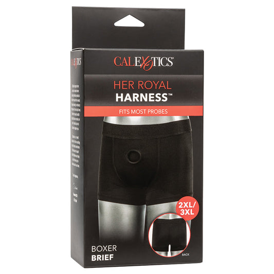 CALEXOTICS - HER ROYAL HARNESS BOXER BRIEF 2XL/3XL