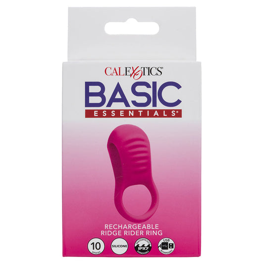 CAL EXOTICS - BASIC ESSENTIALS RECHARGEABLE RIDGE RIDER RING
