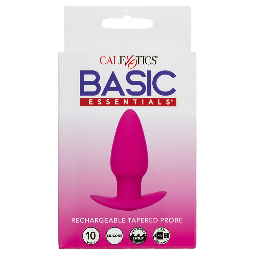 CALEXOTICS - BASIC ESSENTIALS RECHARGEABLE TAPERED PROBE