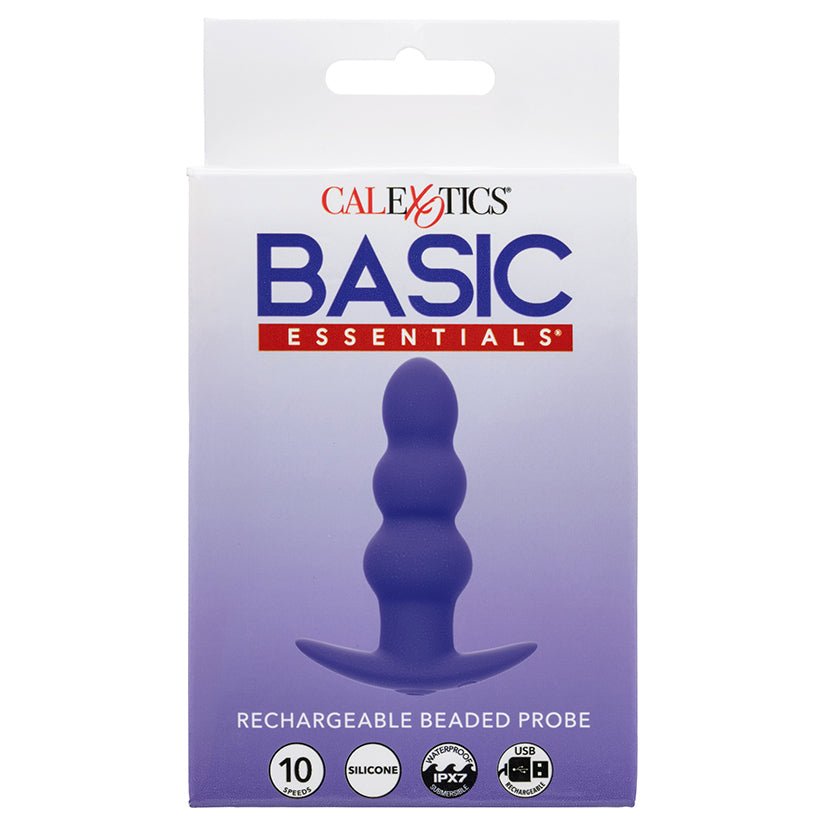 CAL EXOTICS - BASIC ESSENTIALS RECHARGEABLE BEADED PROBE