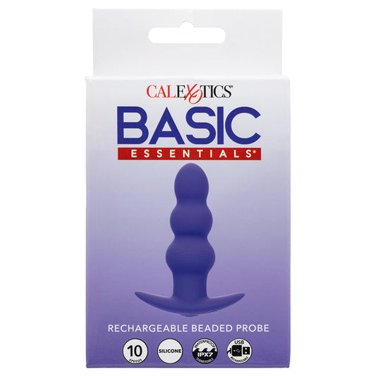 CAL EXOTICS - BASIC ESSENTIALS RECHARGEABLE BEADED PROBE