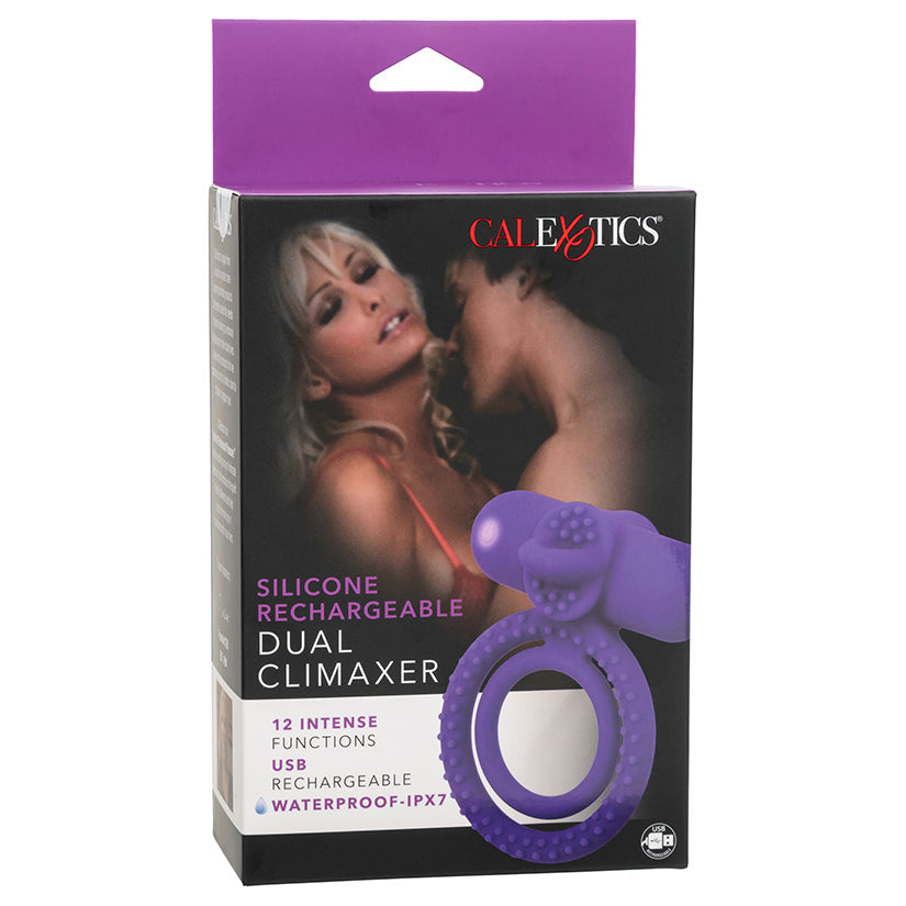 CALEXOTICS - SILICONE RECHARGEABLE DUAL CLIMAXER