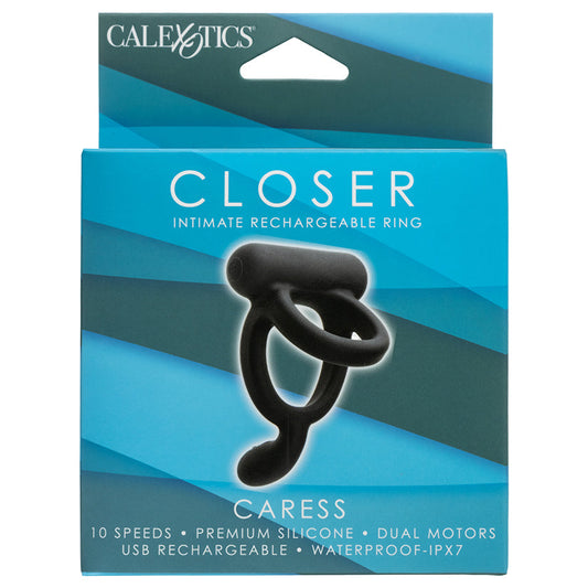 CAL EXOTICS - CLOSER INTIMATE RECHARGEABLE RING CARESS
