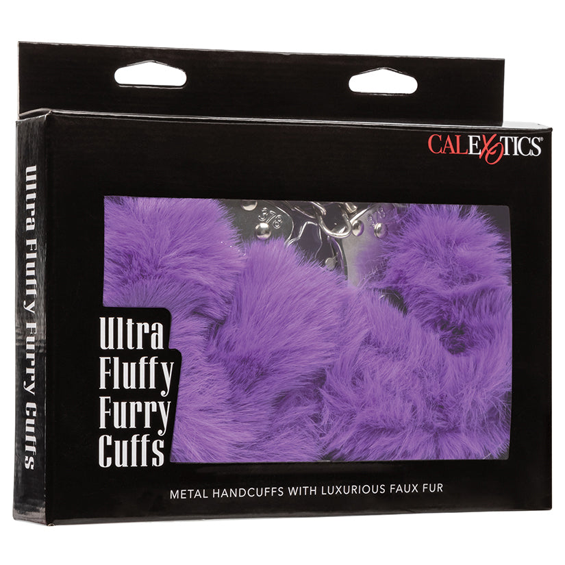 CALEXOTICS - ULTRA FLUFFY FURRY CUFFS PURPLE