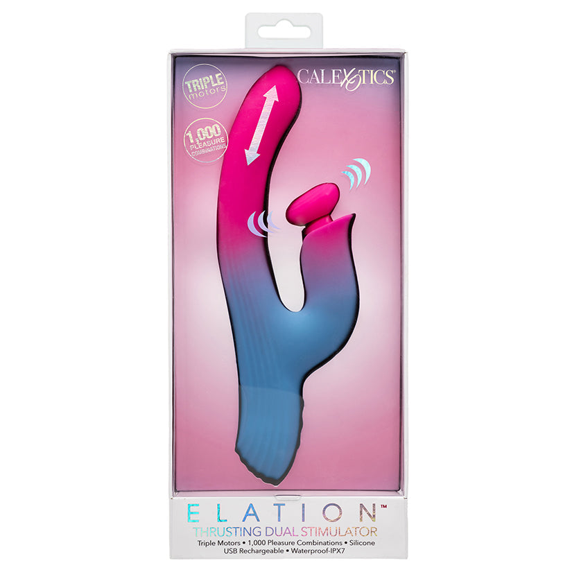 CALEXOTICS - ELATION THRUSTING DUAL STIMULATOR