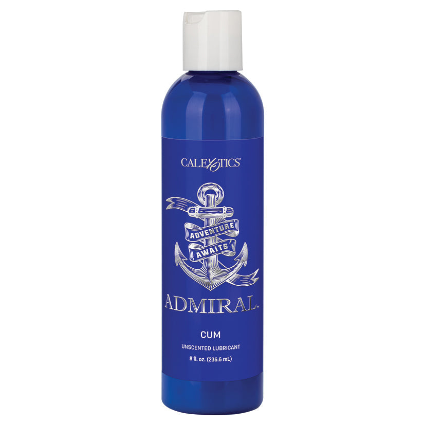 CALEXOTICS - ADMIRAL CUM UNSCENTED LUBRICANT 8 OZ.