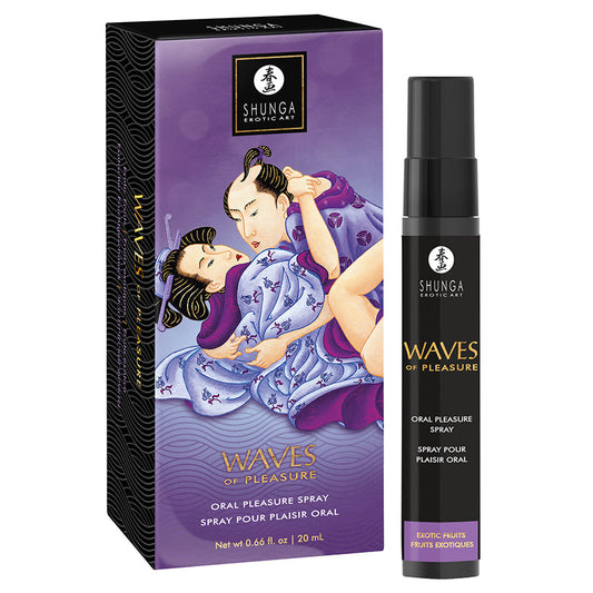 SHUNGA - WAVES OF PLEASURE ORAL PLEASURE SPRAY EXOTIC FRUITS