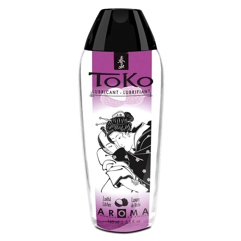 SHUNGA - TOKO AROMA LUBE LUSTFUL LITCHEE 5.5 OZ.