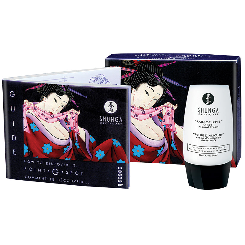 SHUNGA - RAIN OF LOVE G-SPOT AROUSAL CREAM 1 OZ.