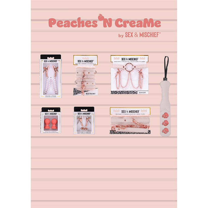 SPORTSHEETS - PACK PEACHES N' CREAME POG [ARTIGO DE ENVIO DIRETO]