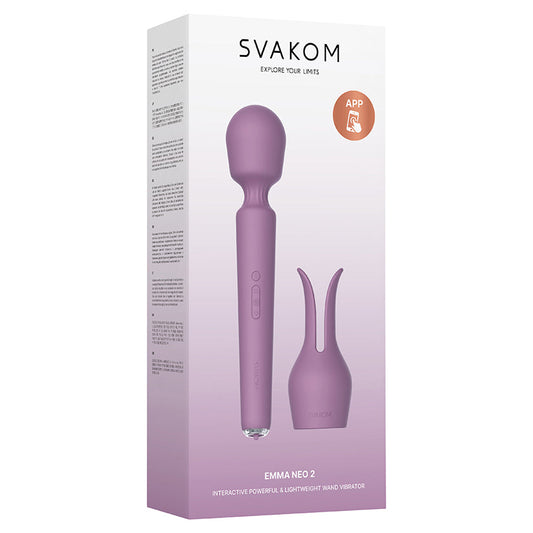 SVAKOM - EMMA NEO 2 ROMANTIC ROSE