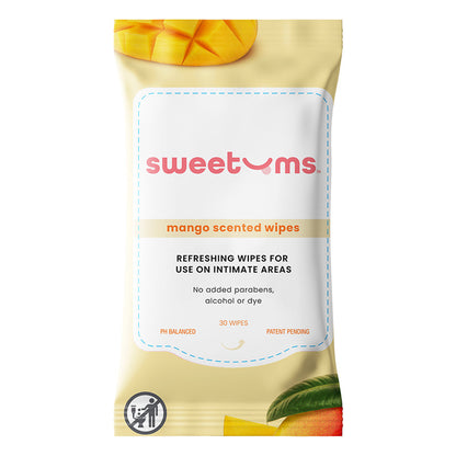 SWEETUMS - SCENTED WIPES ROSE