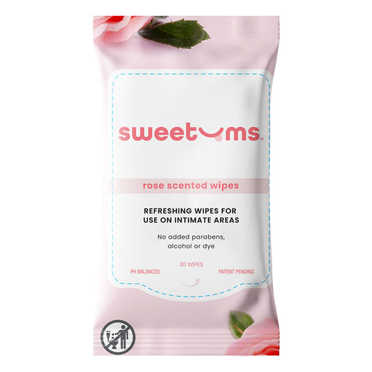 SWEETUMS - SCENTED WIPES ROSE