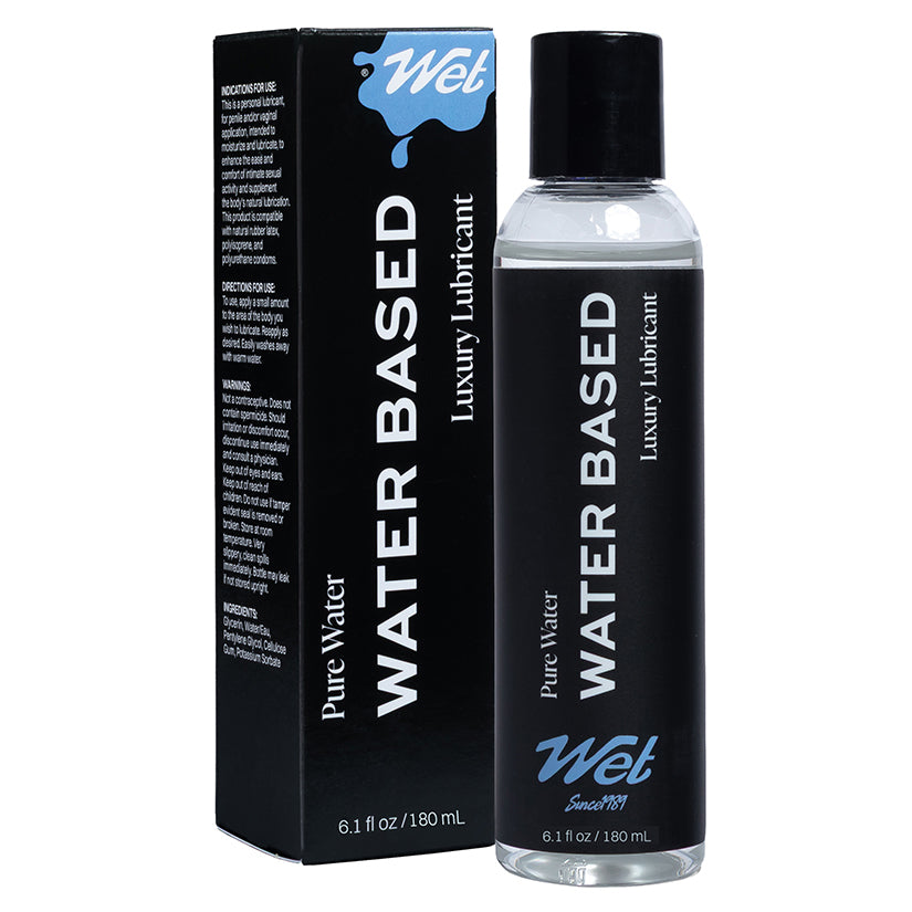 WET - WATER-BASED LUBRICANT 6.1 OZ.