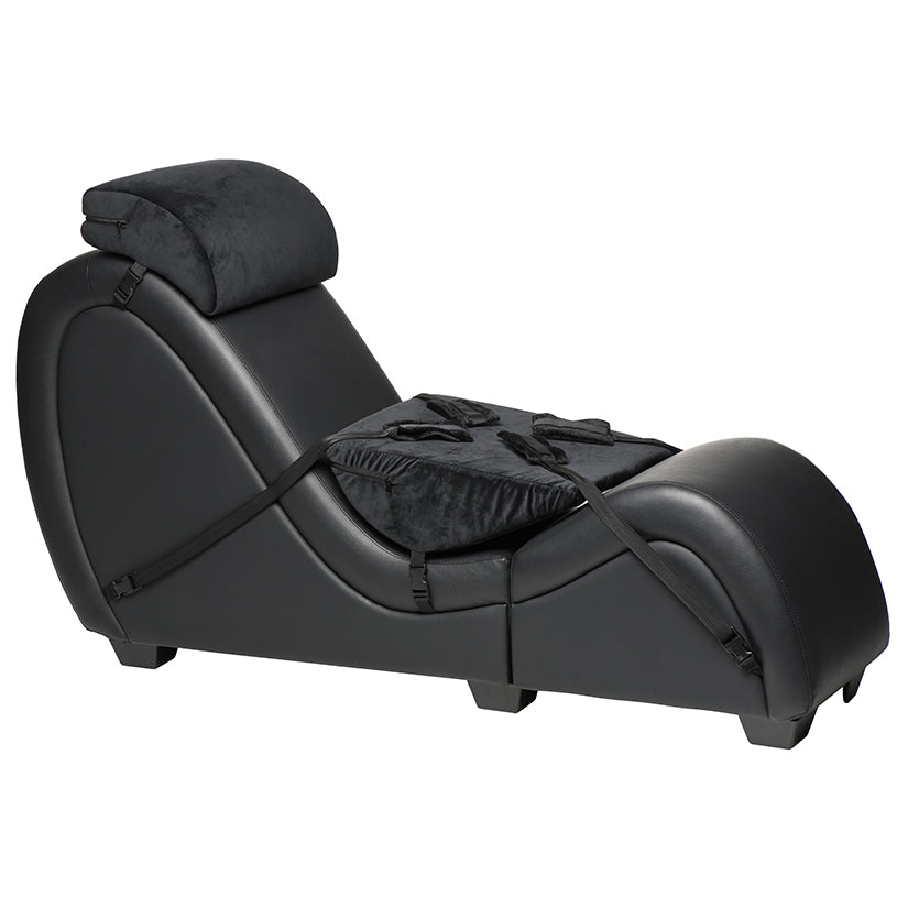 XR BRANDS - KINKY COUCH DETACHABLE SEX CHAISE LOUNGE BLACK