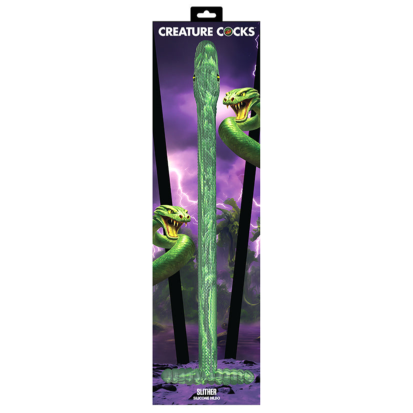 XR BRANDS - CREATURE COCKS SLITHER SILICONE DILDO