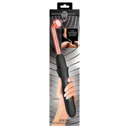 XR BRANDS - MASTER SERIES ELEKTRA RECHARGEABLE E STIM WAND