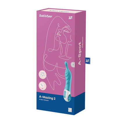 SATISFYER - A-MAZING 2 ESTIMULADOR TURQUESA