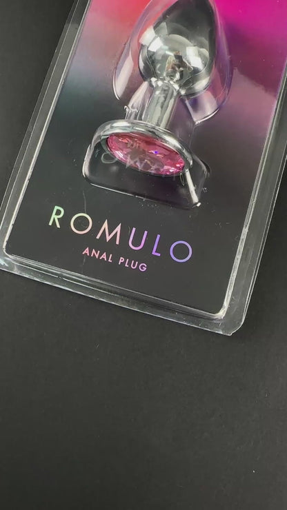 CAMTOYZ - ANAL PLUG PRATEADO ROMULO