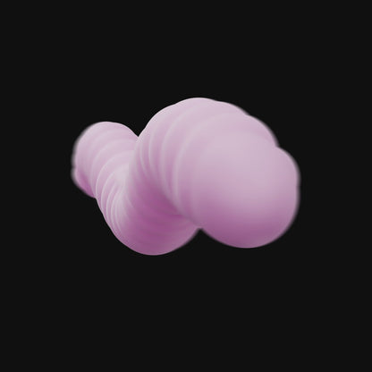 TENTRA - COR UNICORN HORN DILDO VIBRANTE DE PONTA DUPLA ROSA