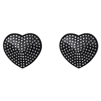 OBSESSIVE - A750 PEZONERAS DE CORAZÓN CON CRISTALES TALLA ÚNICA