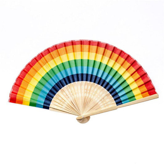 PRIDE - ABANICO DE BAMBÚ LGBT