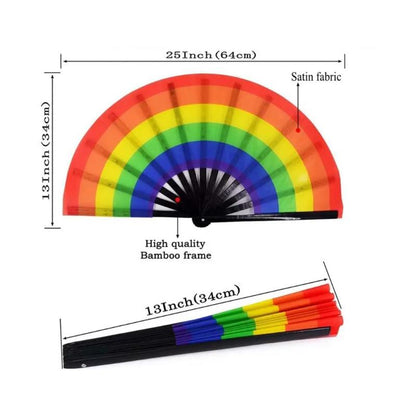 PRIDE - ABANICO LGBT XXL