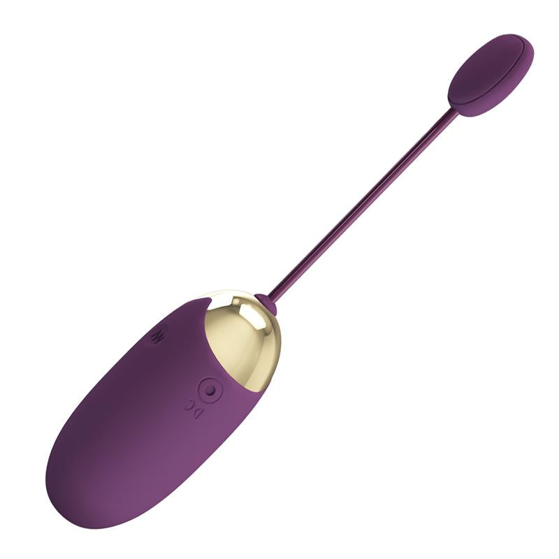 PRETTYLOVE - ABNER HUEVO VIBRADOR CON APP LILA