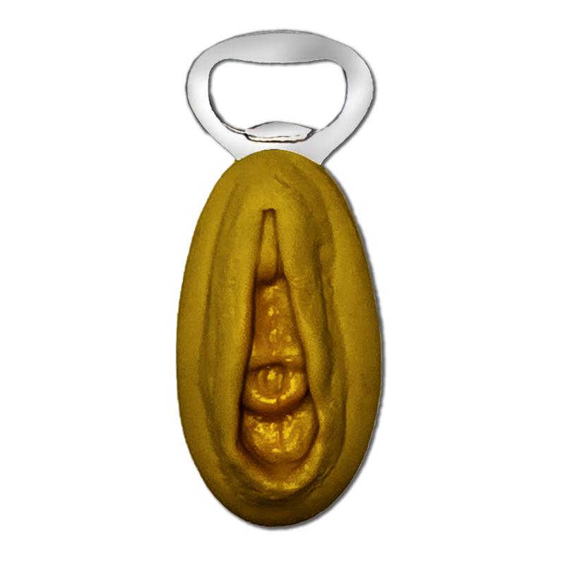 DIVERTY SEX - ABRIDOR FORMA DE VAGINA DORADO