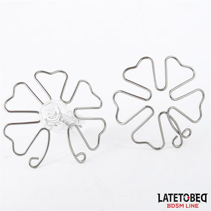 LATETOBED BDSM LINE - ACCESORIO PARA PEZONES EN FORMA DE FLOR
