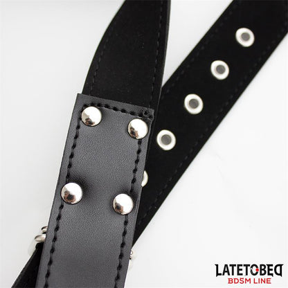 LATETOBED BDSM LINE - ACCESORIO PARA POSICIONES CON ZONA ACOLCHADO AJUSTABLE