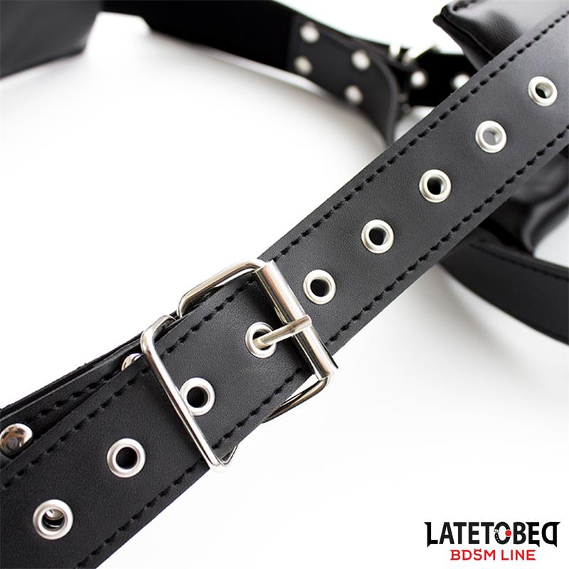 LATETOBED BDSM LINE - ACCESORIO PARA POSICIONES CON ZONA ACOLCHADO AJUSTABLE