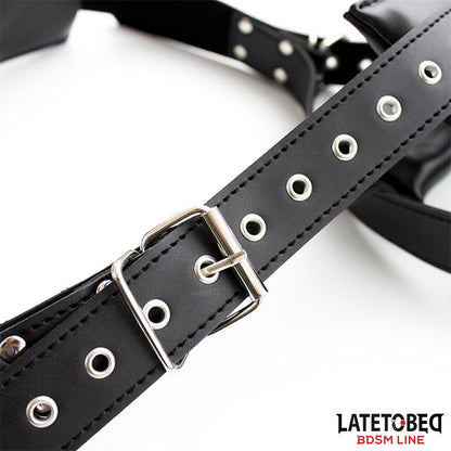 LATETOBED BDSM LINE - ACCESORIO PARA POSICIONES CON ZONA ACOLCHADO AJUSTABLE