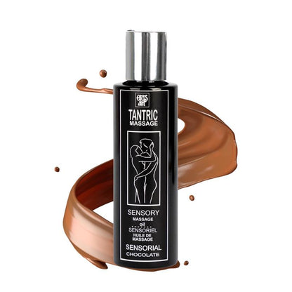 EROS-ART - ACEITE MASAJE TÁNTRICO NATURAL Y AFRODISÍACO CHOCOLATE 100 ML