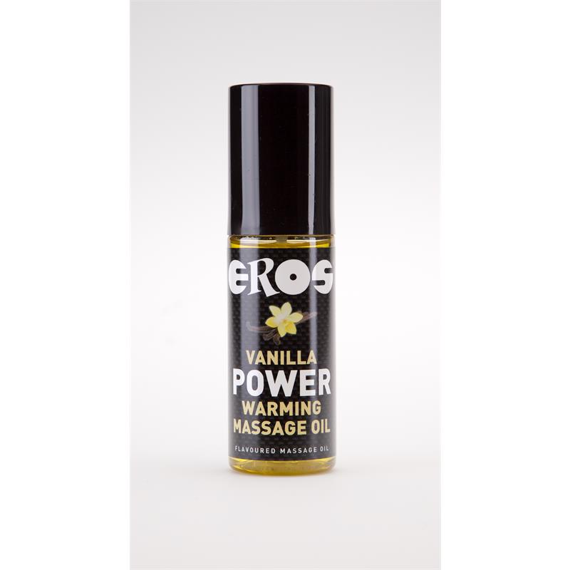 EROS - ACEITE DE MASAJE EFECTO CALOR VAINILLA POWER 100 ML