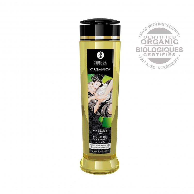 SHUNGA - ACEITE DE MASAJE OIL NATURAL 240 ML