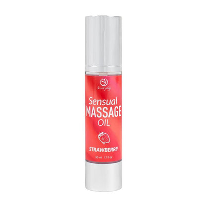 SECRET PLAY - ACEITE DE MASAJE SENSUAL FRESA 50ML
