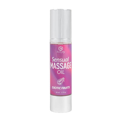 SECRET PLAY - ACEITE DE MASAJE SENSUAL FRUTAS EXÓTICAS 50 ML.