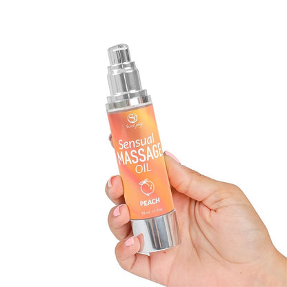 SECRET PLAY - ACEITE DE MASAJE SENSUAL MELOCOTÓN 50 ML.