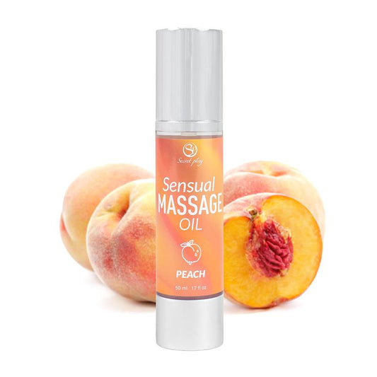 SECRET PLAY - ACEITE DE MASAJE SENSUAL MELOCOTÓN 50 ML.