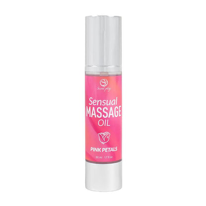 SECRET PLAY - ACEITE DE MASAJE SENSUAL PÉTALOS ROSA 50 ML.