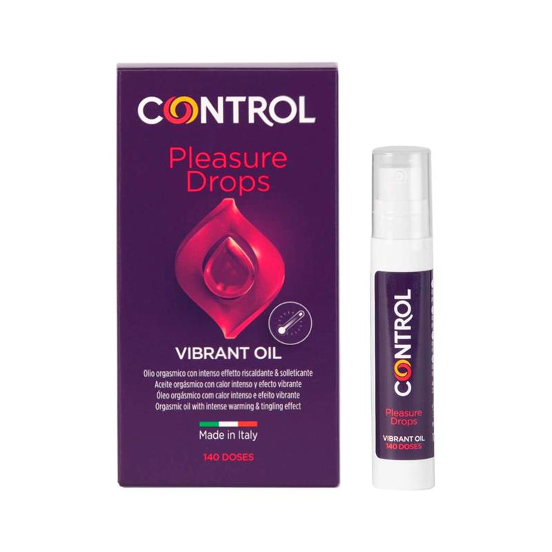 CONTROL - ACEITE ESTIMULADOR DE CLÍTORIS VIBRANT OIL 10 ML