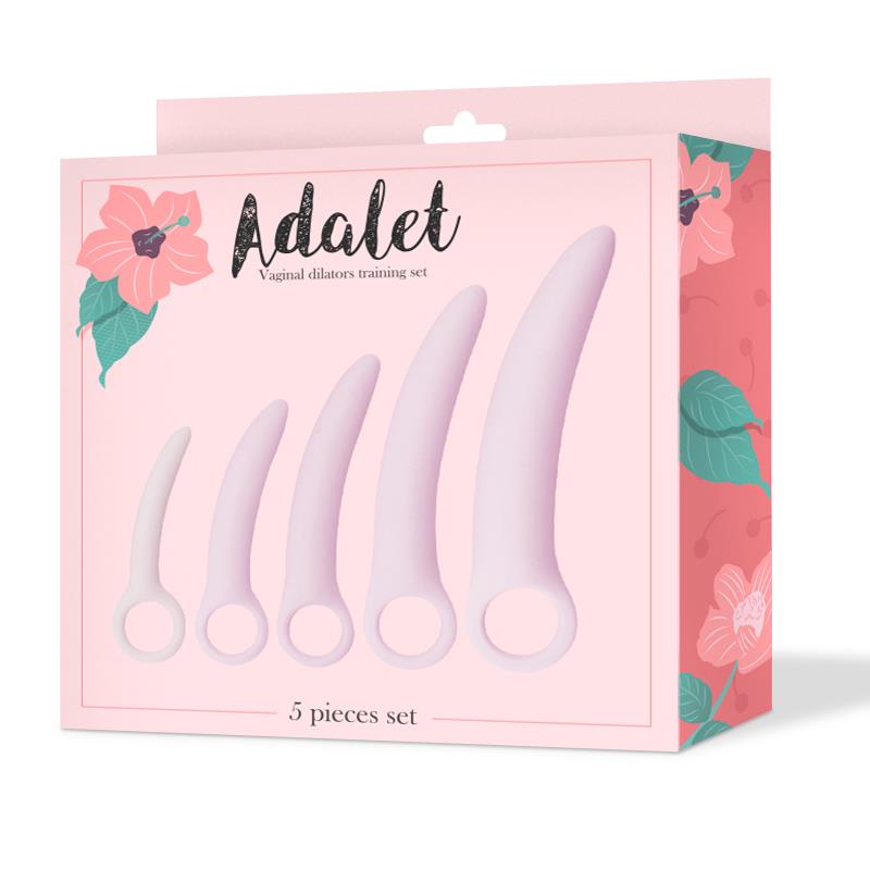 ADALET - CONJUNTO DE 5 DILATADORES VAGINAIS