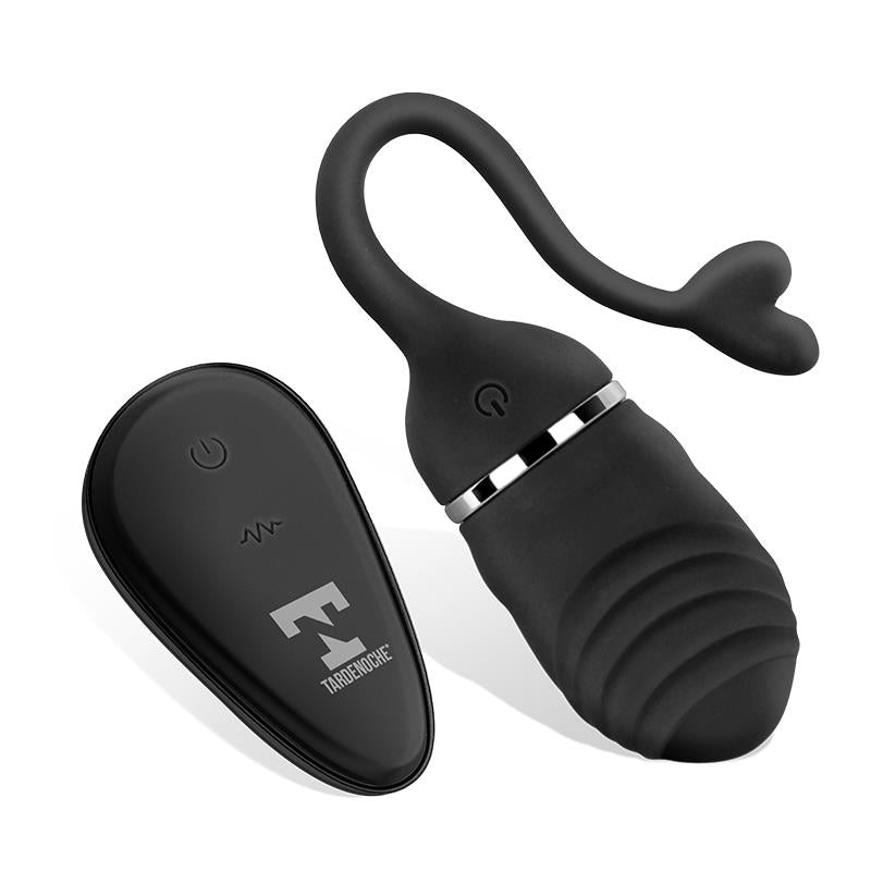 TARDENOCHE - ADOREE HUEVO VIBRADOR USB CONTROL REMOTO USB SILICONA